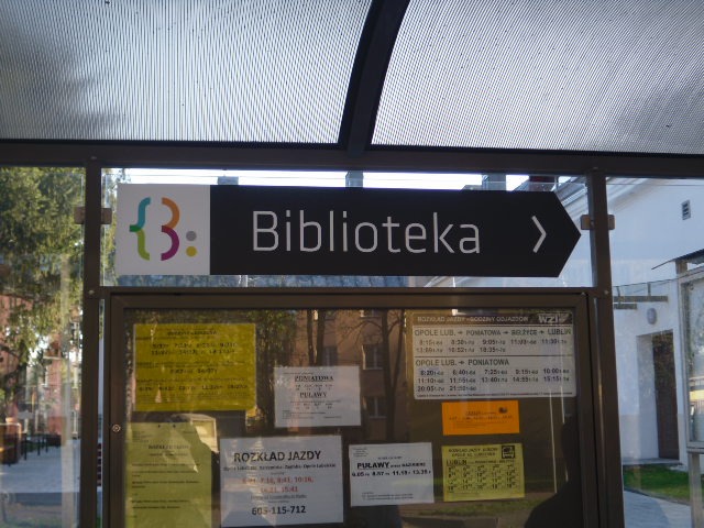 Kierunek Biblioteka w gminie Opole Lubelskie