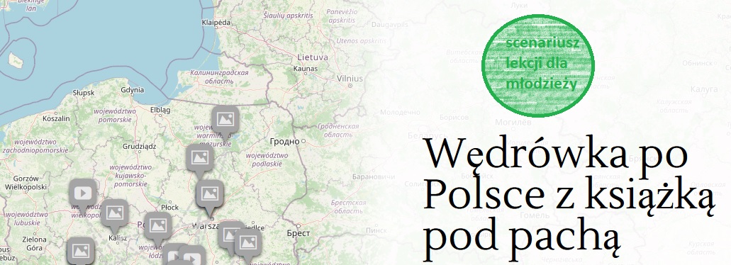Wędrówka po Polsce z książką pod pachą
