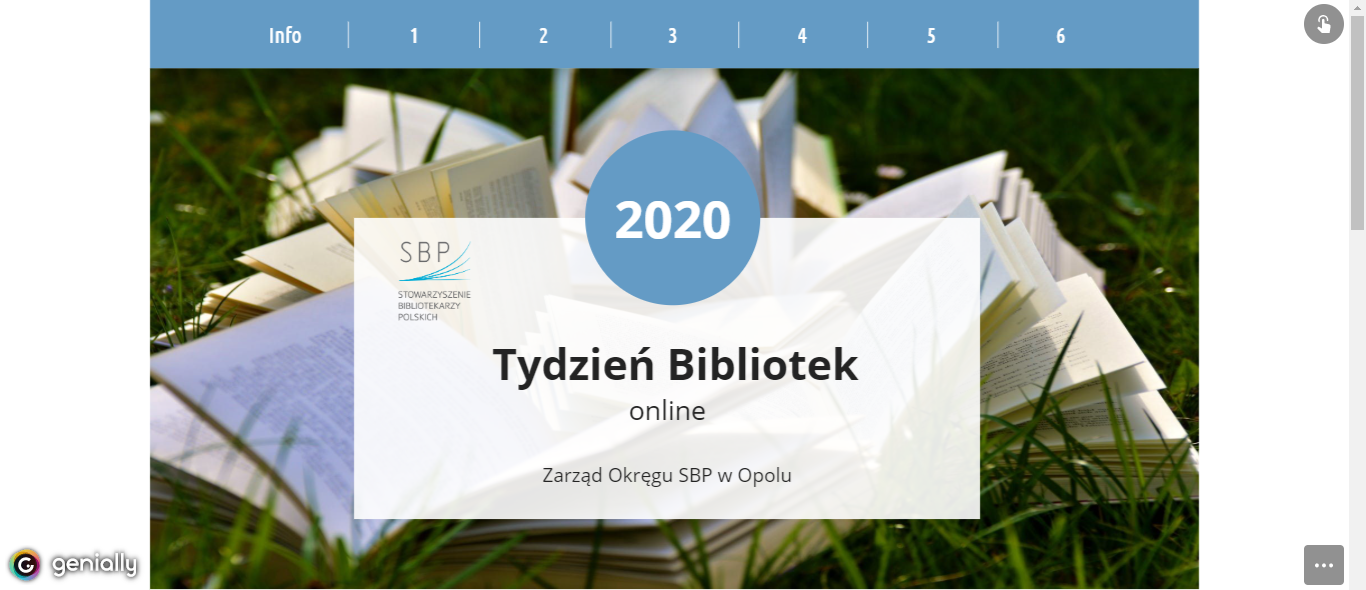 Tydzień Bibliotek 2020 w Opolu