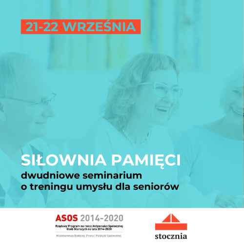 Zaproszenie na seminarium dla pracujących z osobami starszymi, 21-22 września, Lublin