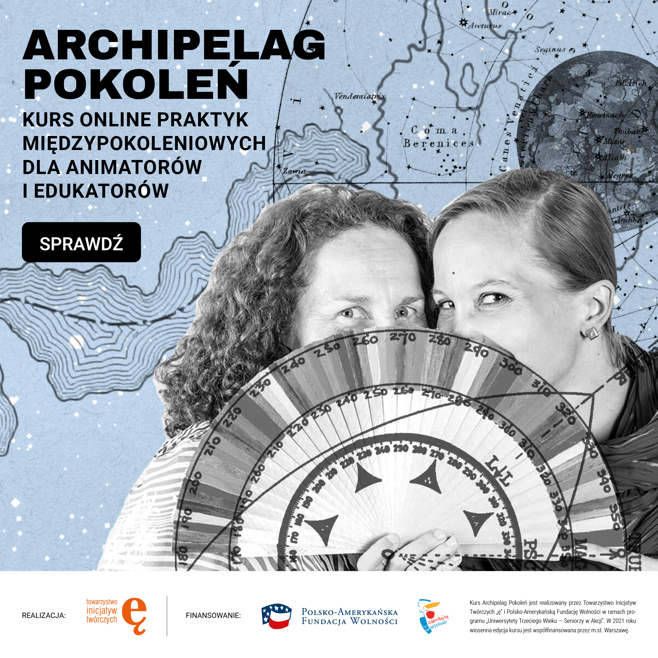 Archipelag Pokoleń - bezpłatny kurs internetowy o współpracy międzypokoleniowej - edycja wiosenna