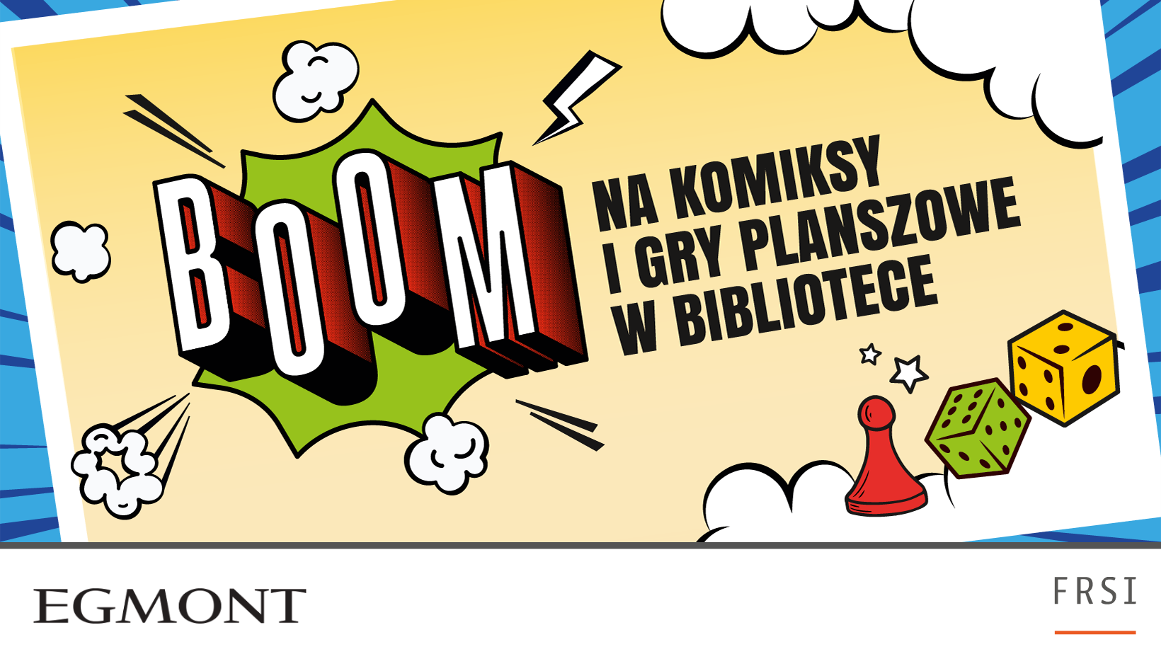 Wyniki naboru do akcji „BOOM! Na komiksy i gry planszowe w bibliotece” 