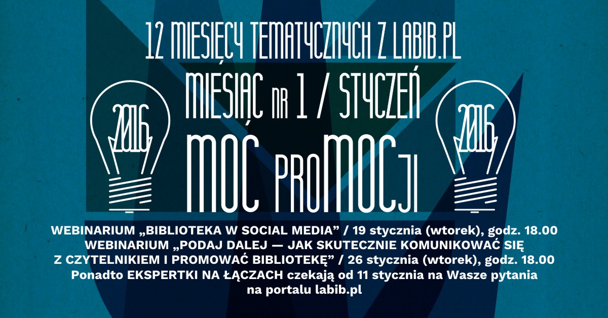 Obudź MOC proMOCji! Weź udział w miesiącu promocji z labib.pl